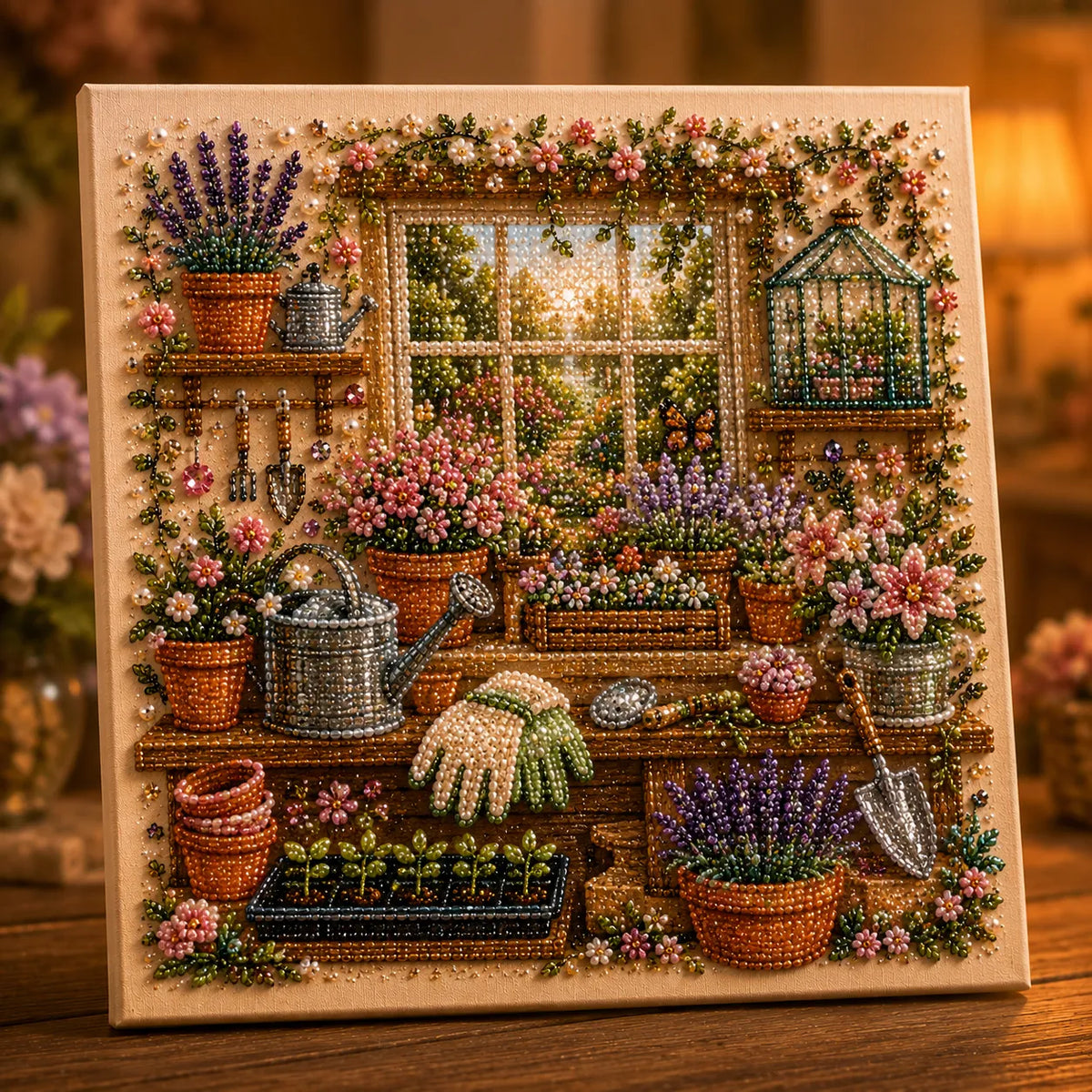 ✨ Cozy Hobby Rooms 3D Diamond Painting Kit