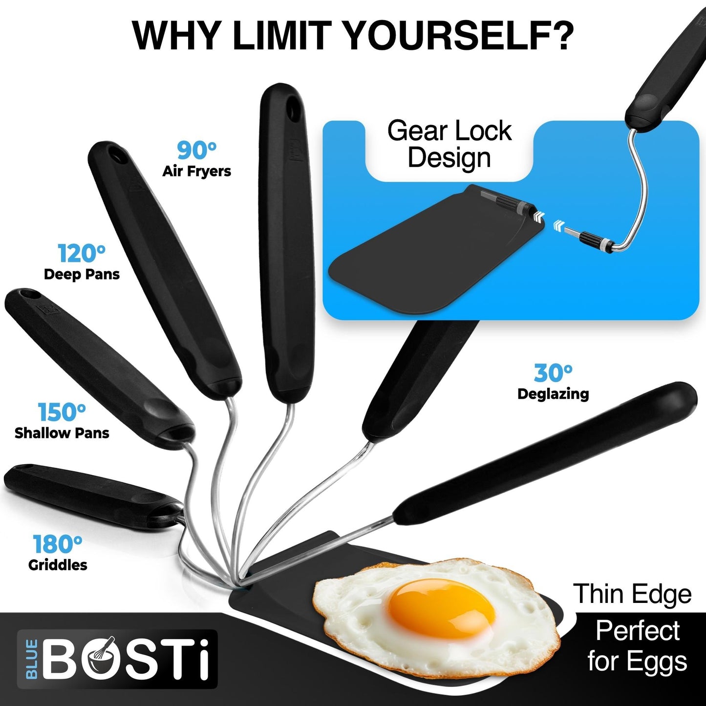 🎁Spatula With Adjustable Angles🍽️