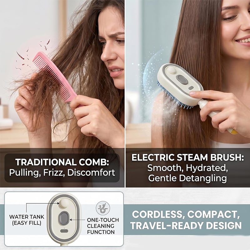 🔥 2026 Electric Steaming Massage Hair Care Brush