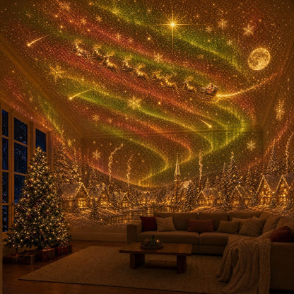 🎄✨Christmas Projector – Magical Holiday Light Projector for Home & Christmas Décor