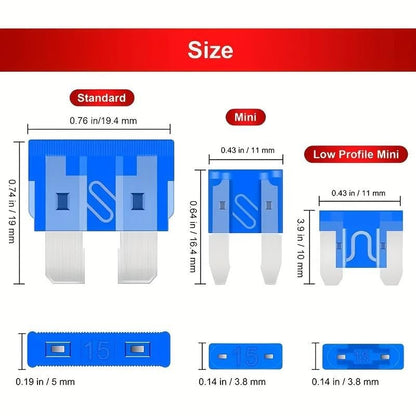 🔥306PCS&Car Blade Fuse Assortment Set