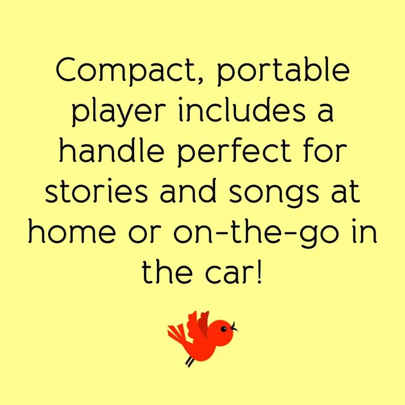 Bible Stories and Songs: Portable Electronic Player with 11 Books