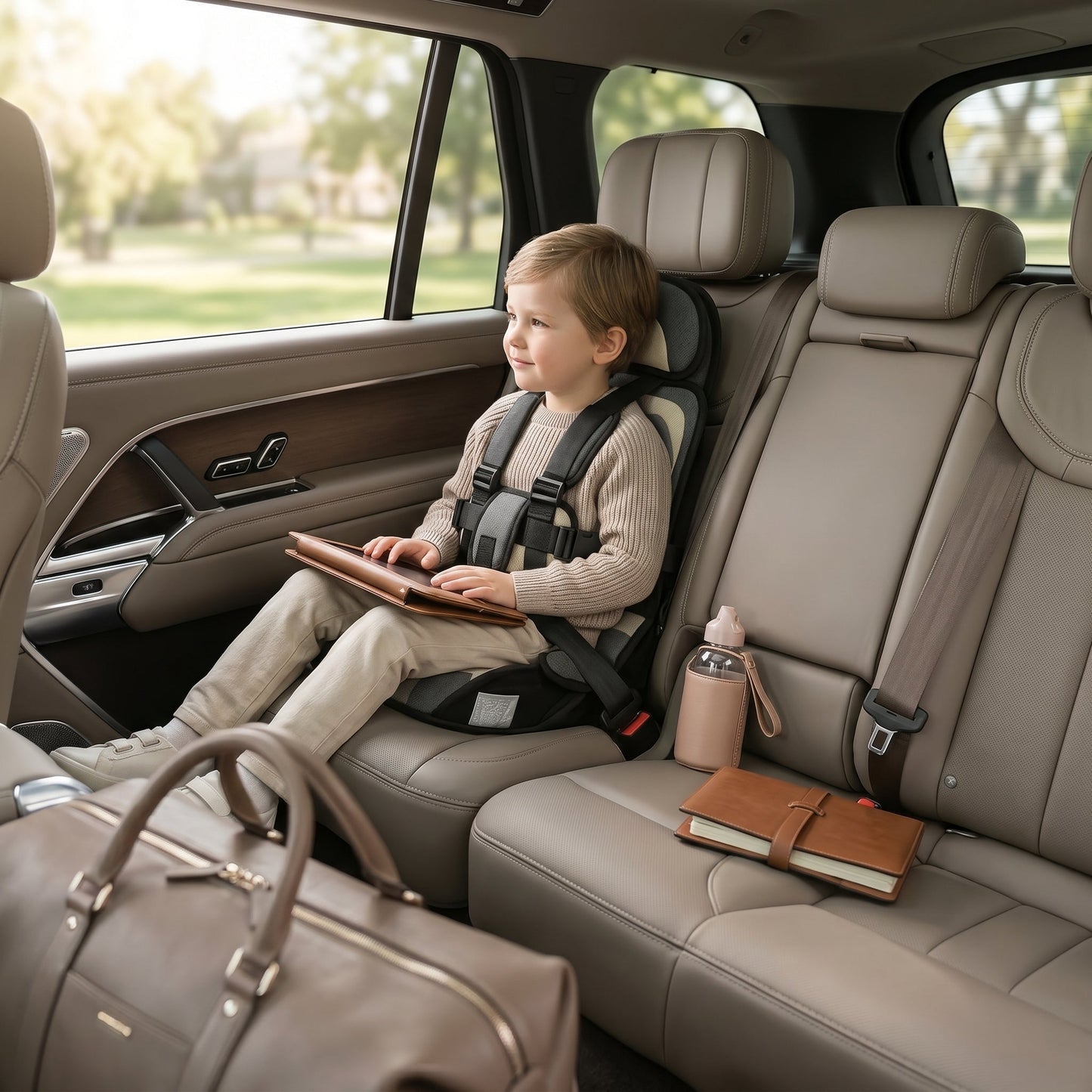 👶Auto Child Safety Seat Simple Car Portable Seat Belt
