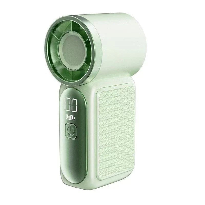 Mini Handheld Fan with LED Display