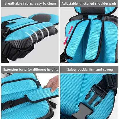 👶Auto Child Safety Seat Simple Car Portable Seat Belt