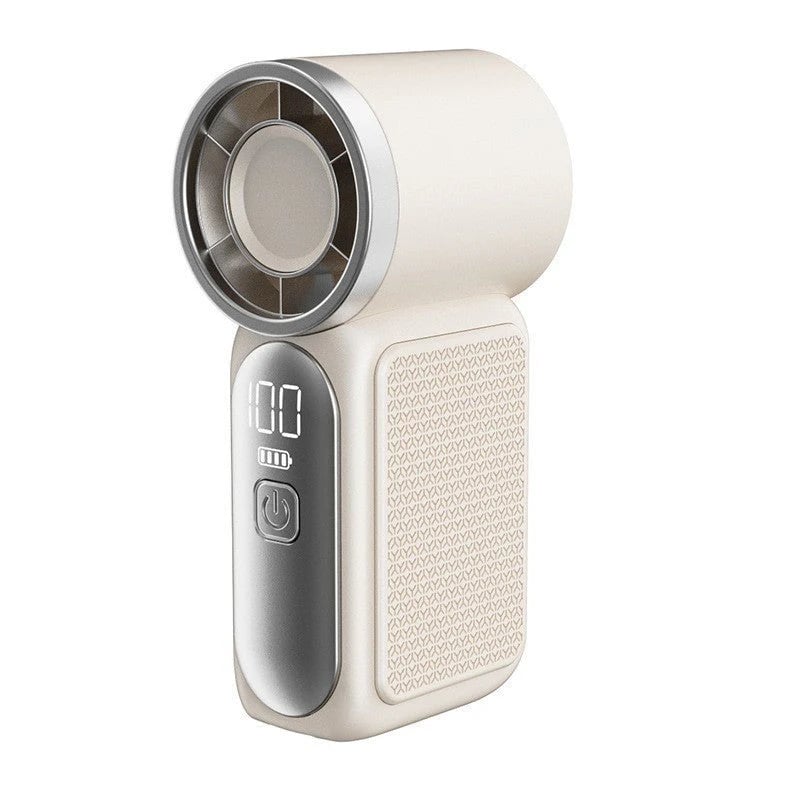 Mini Handheld Fan with LED Display