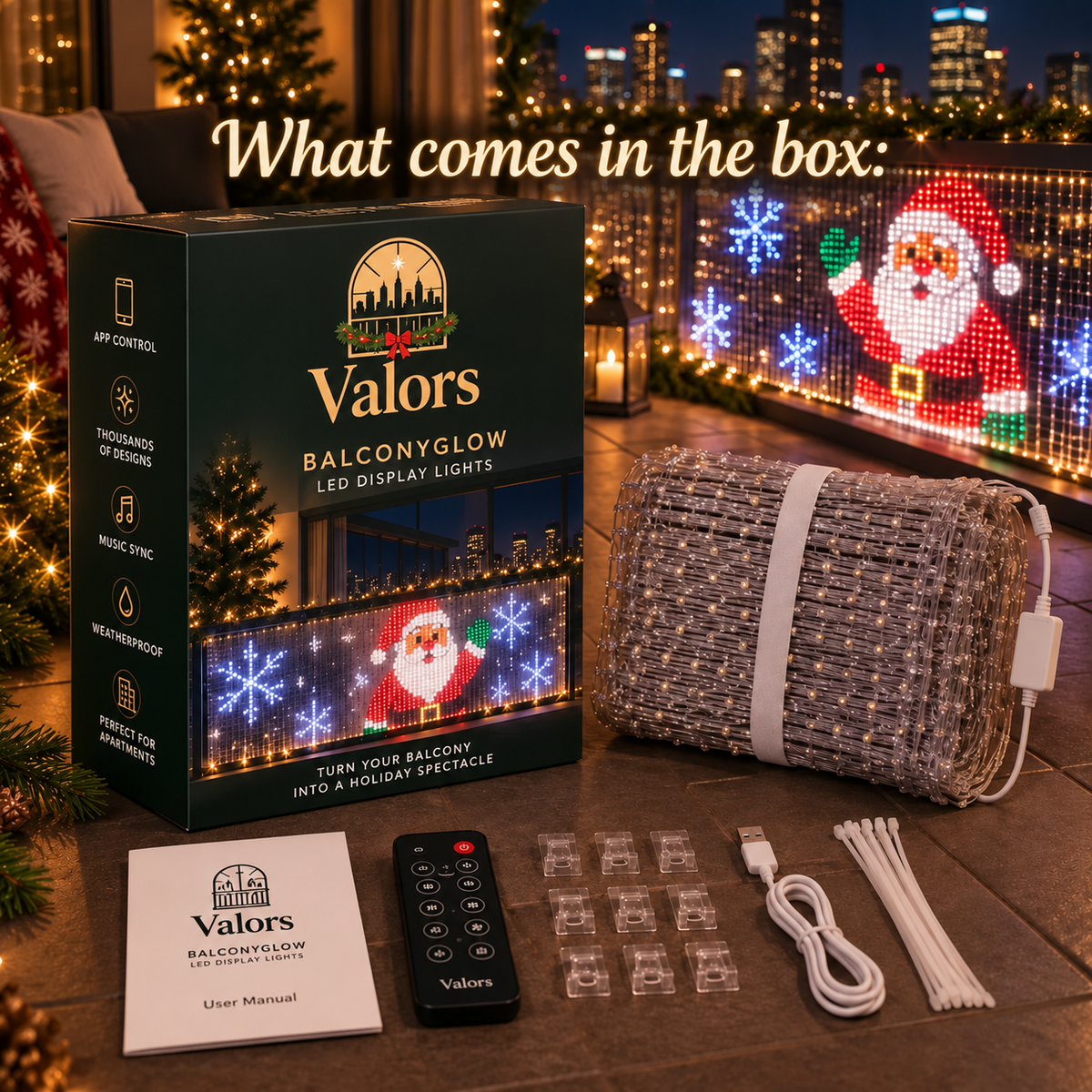 🎄 DIY Programmable Curtain Lights | Turn Your Home Into a Christmas Light Show ✨