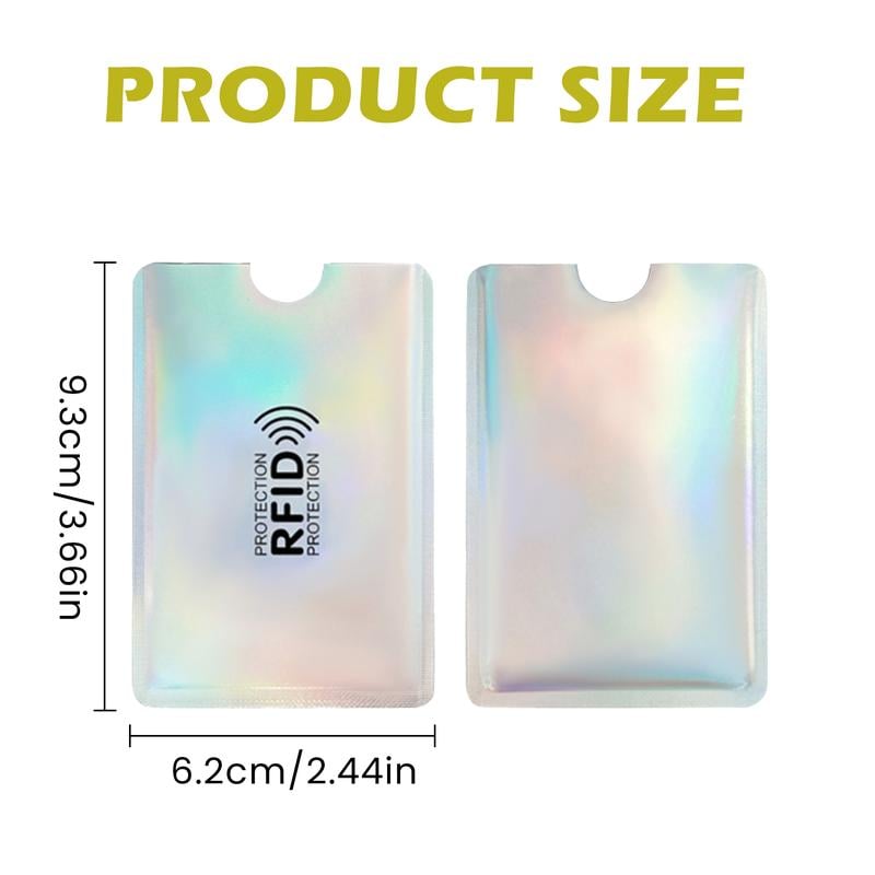 ✨8 Counts RFID Blocking Sleeves Set