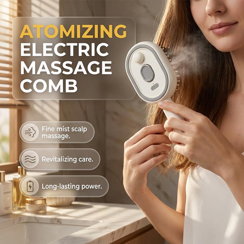 🔥 2026 Electric Steaming Massage Hair Care Brush