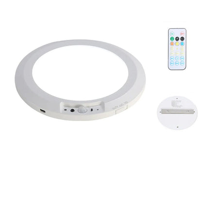 🔌Rechargeable Magnetic Wireless Motion Sensor Ceiling Light with Remote💡