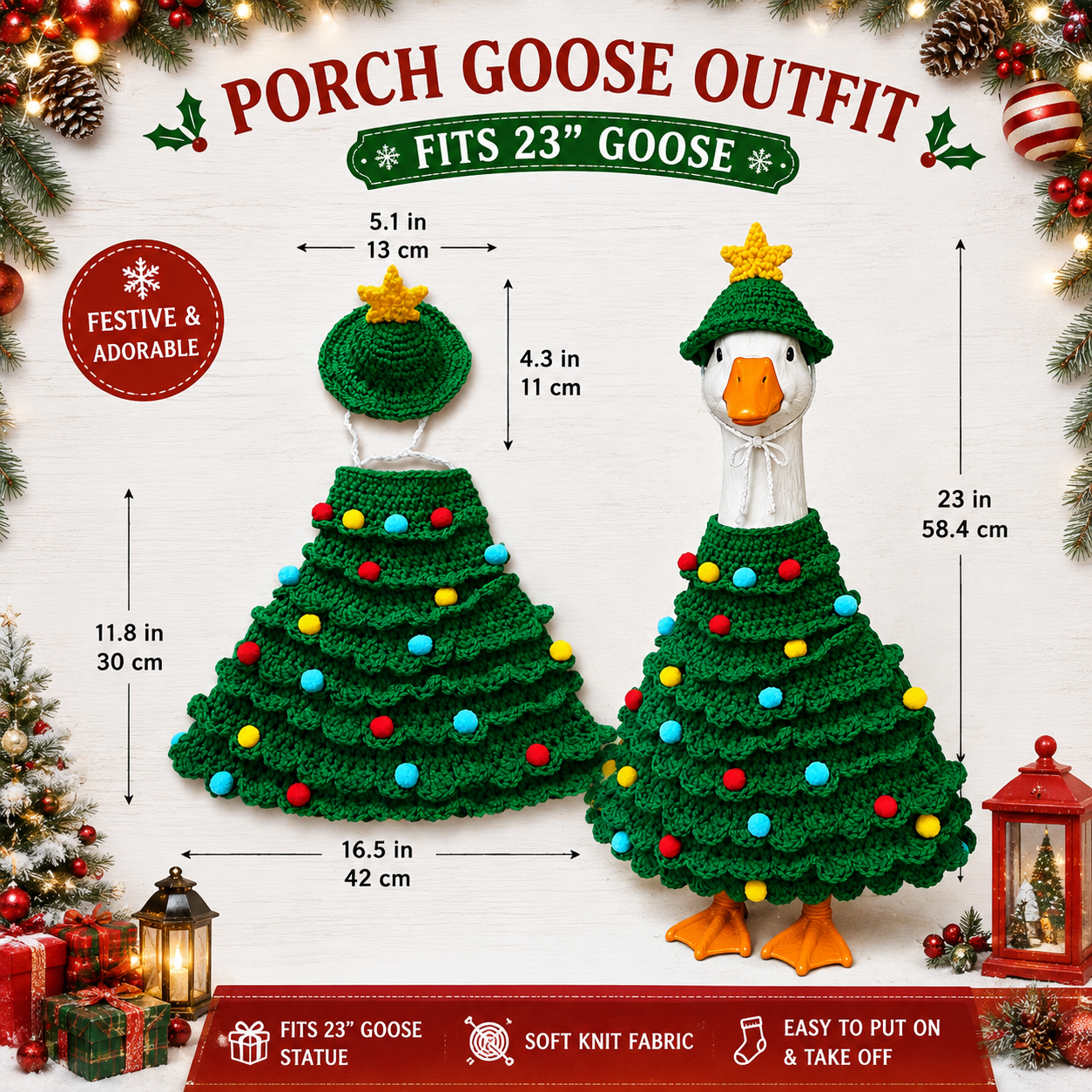 🎄 The Christmas Goose Outfit That Feels Like Home™