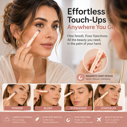 SnapBrush™The Makeup Brush That Finally Fixed My Makeup Bag