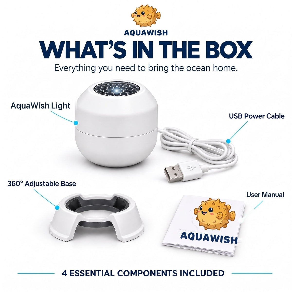 🌊 Magical Ocean Projector | Turn Bedtime Into an Underwater Adventure