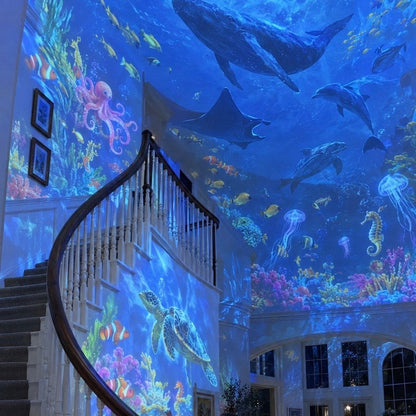 🌊 Magical Ocean Projector | Turn Bedtime Into an Underwater Adventure