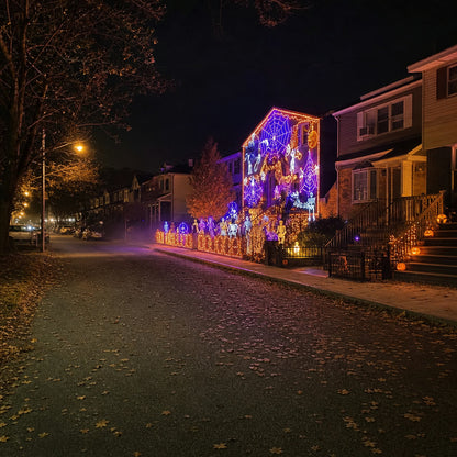 🎄✨ DIY Programmable Curtain Lights – Design Your Own Christmas Glow