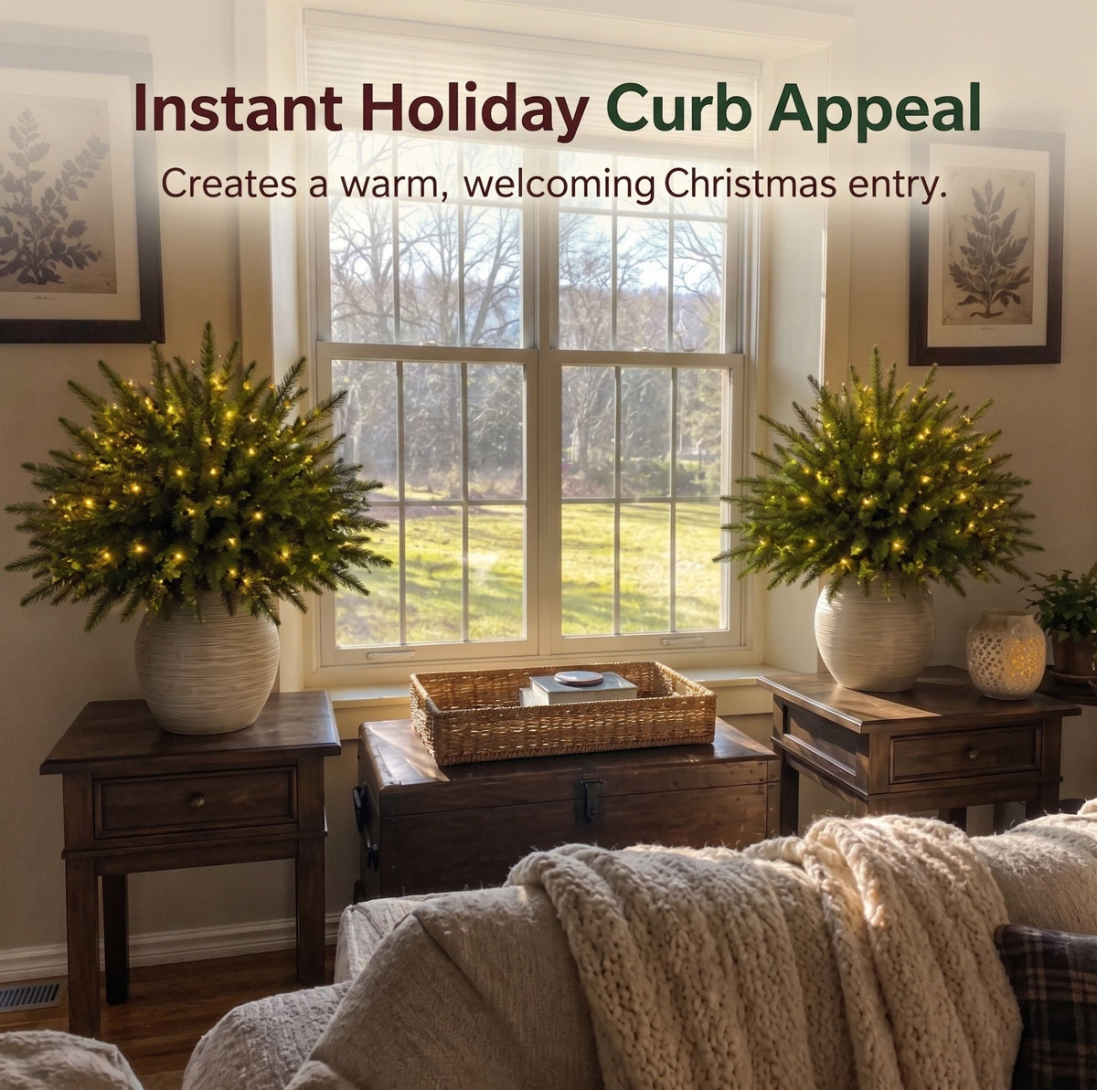 🎄 Enchanted Evergreen Pines | Bring a Little Christmas Magic Home ✨