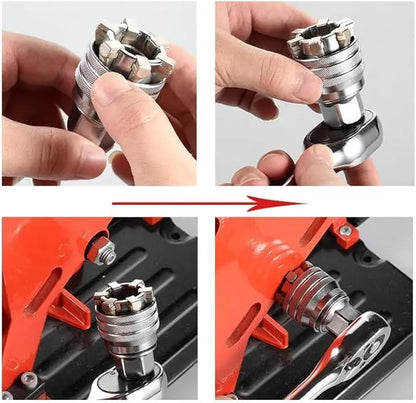 Multi-Function Universal Socket Wrench Tool - Universal Maintenance Tool