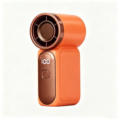 Mini Handheld Fan with LED Display