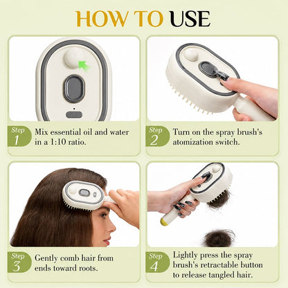 🔥 2026 Electric Steaming Massage Hair Care Brush