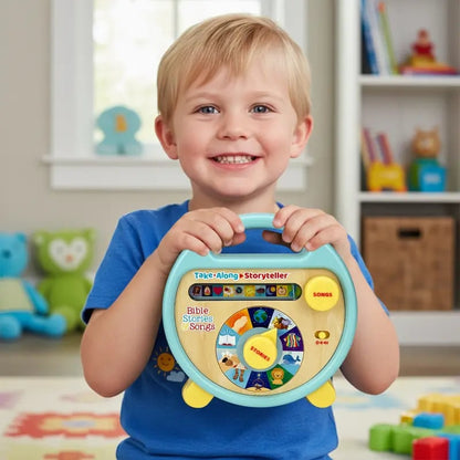 Bible Stories and Songs: Portable Electronic Player with 11 Books