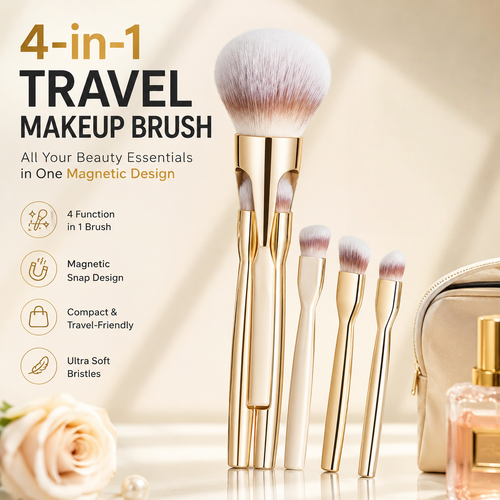 SnapBrush™The Makeup Brush That Finally Fixed My Makeup Bag