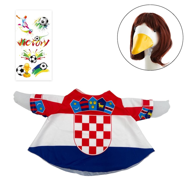 🇦🇷 23" Porch Goose Soccer Jersey Outfit – Cheer For Your Team in Style ⚽