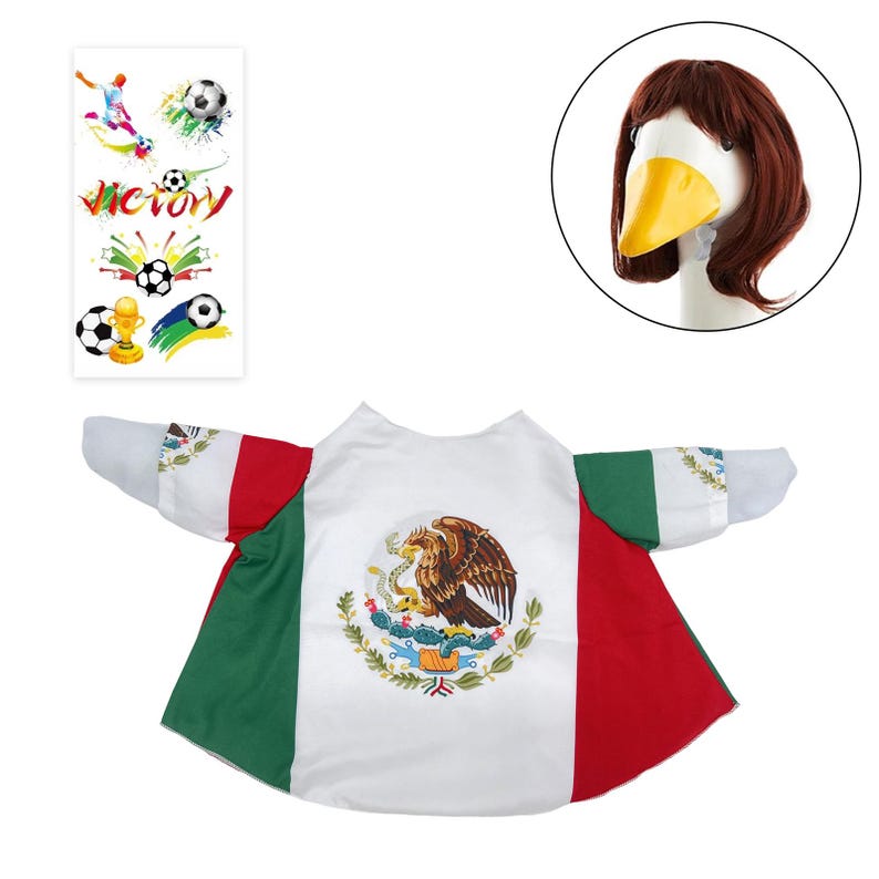 🇦🇷 23" Porch Goose Soccer Jersey Outfit – Cheer For Your Team in Style ⚽