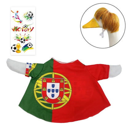 🇦🇷 23" Porch Goose Soccer Jersey Outfit – Cheer For Your Team in Style ⚽