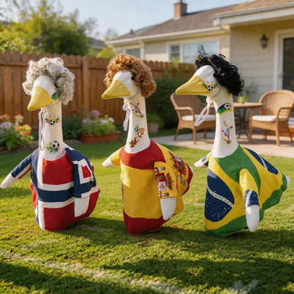 🇦🇷 23" Porch Goose Soccer Jersey Outfit – Cheer For Your Team in Style ⚽