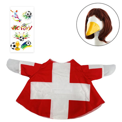 🇦🇷 23" Porch Goose Soccer Jersey Outfit – Cheer For Your Team in Style ⚽