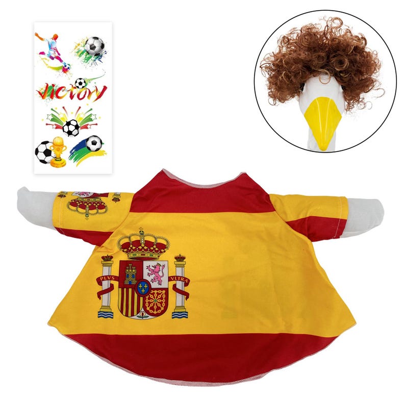 🇦🇷 23" Porch Goose Soccer Jersey Outfit – Cheer For Your Team in Style ⚽