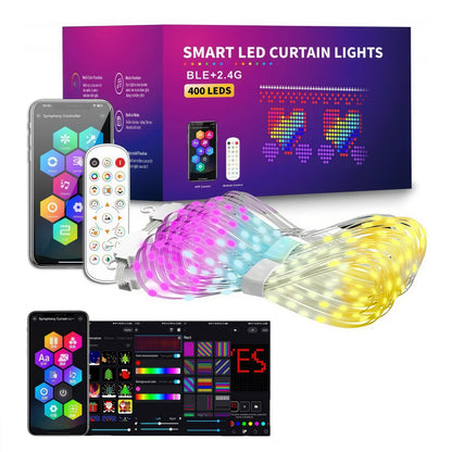 🎄✨ DIY Programmable Curtain Lights – Design Your Own Christmas Glow