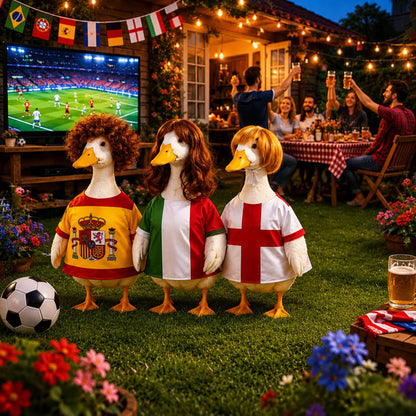 🇦🇷 23" Porch Goose Soccer Jersey Outfit – Cheer For Your Team in Style ⚽