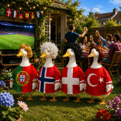 🇦🇷 23" Porch Goose Soccer Jersey Outfit – Cheer For Your Team in Style ⚽