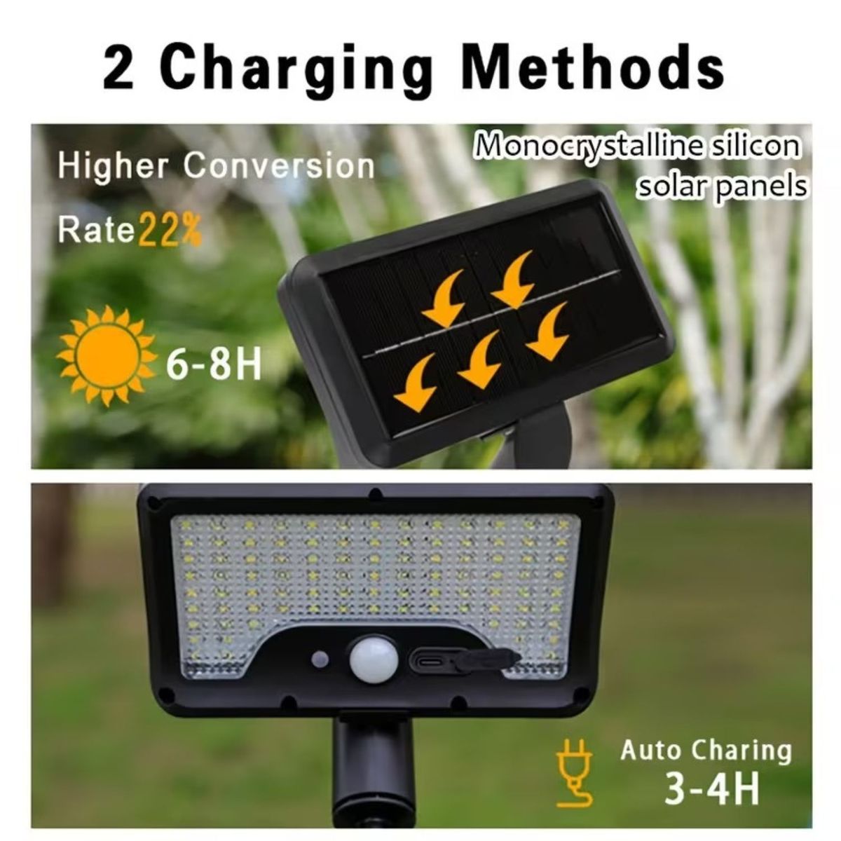 ☀️💡 SOLAR CLIP-ON FENCE LIGHT (2-PACK)