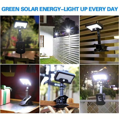 ☀️💡 SOLAR CLIP-ON FENCE LIGHT (2-PACK)