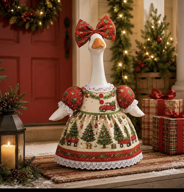 2026 New Christmas Collection 🎄 23 Inch Lawn Goose Outfit | Christmas Tree Farm Holiday Porch Decor